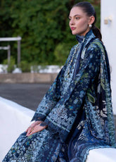 Printkari By AJR Couture Embroidered Lawn 3 Piece Unstitched Suit AJR25PL AJR-06-EDEN